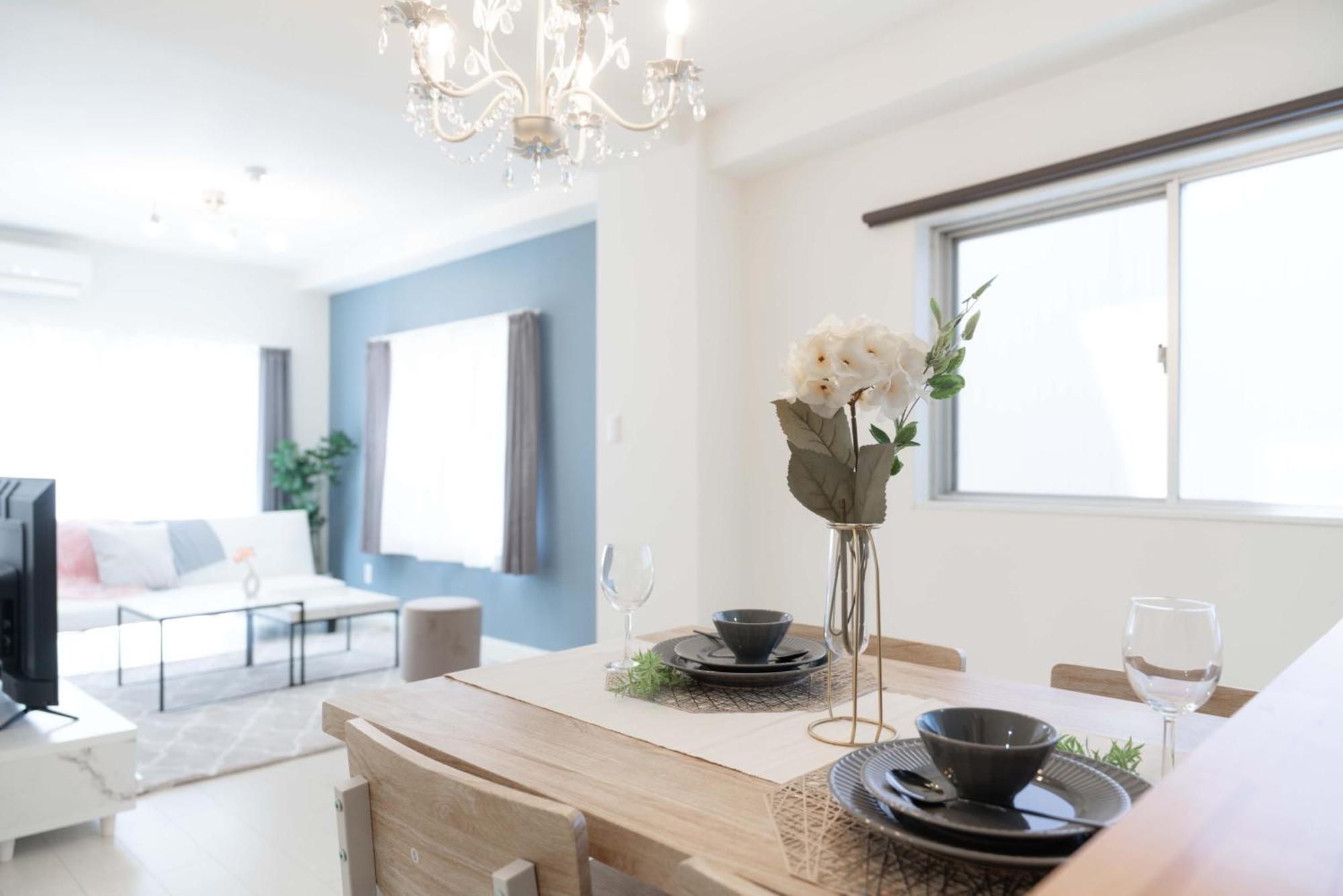 Ln16 Lux 12名可三宮中心地 便利さ抜群 快適luxuryテイストマンション Apartment *